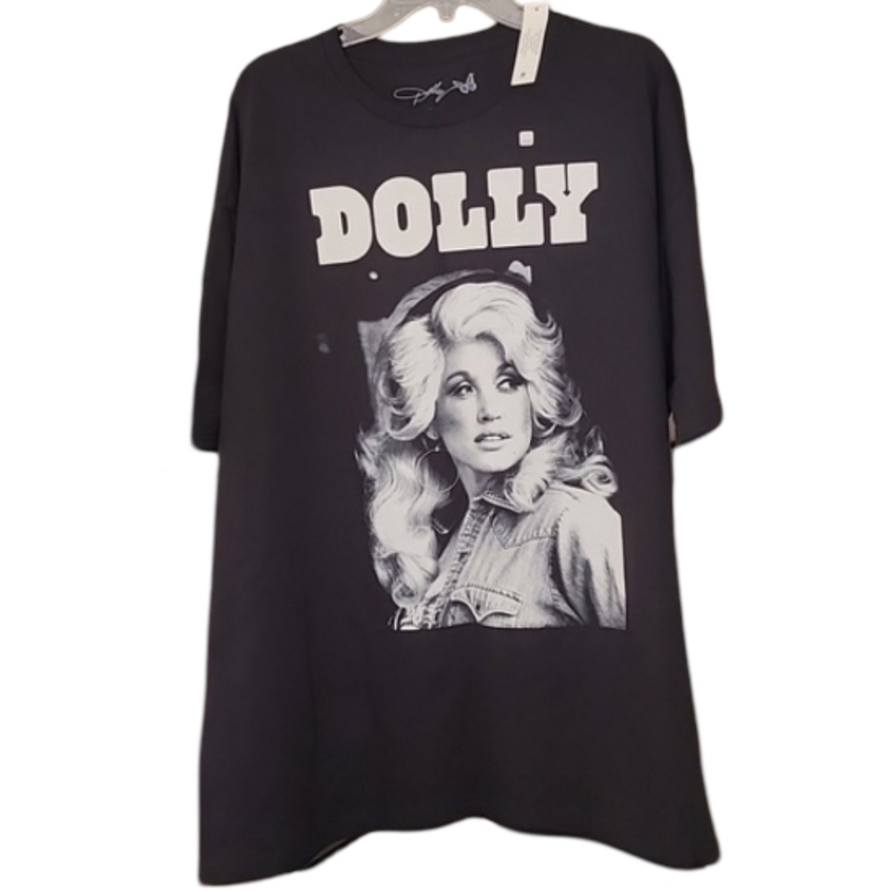 NWT Dolly Print Black T-shirt‎ Men's Size 3XL